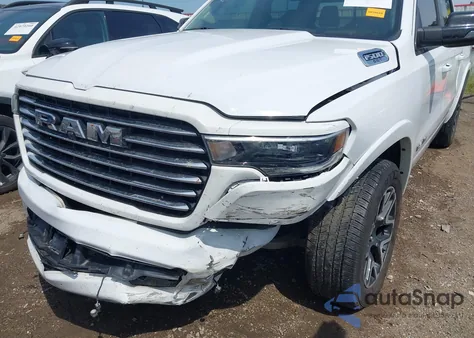 2025 Ram 1500 Laramie 4X4 5'7 Box from USA, damaged, VIN 1C6SRFJP0SN520855